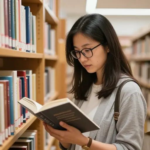 她是一个真正的知识分子。