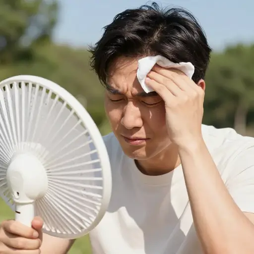 天气有点太热了，让人不舒服。