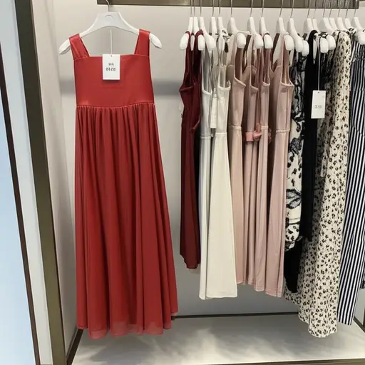 这条裙子是店里最便宜的。