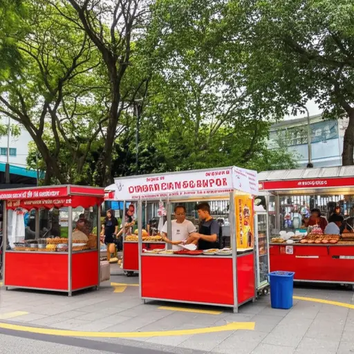 新加坡以干净的城市环境和美味的街头小吃闻名。