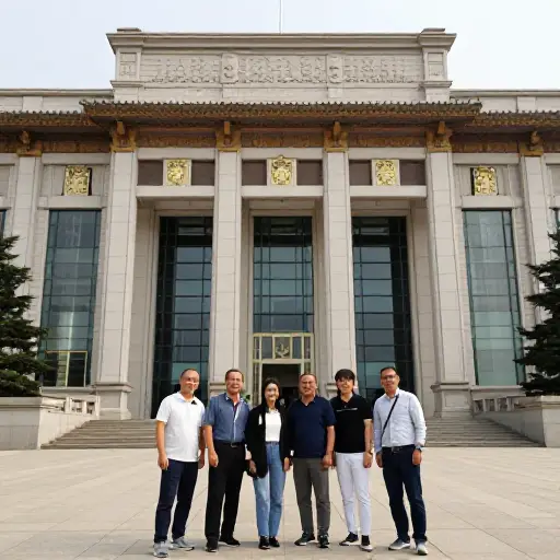 我们参观期间拜访了国家博物馆。
