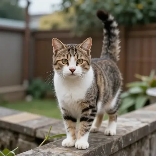 猫喜欢保护自己的领地。