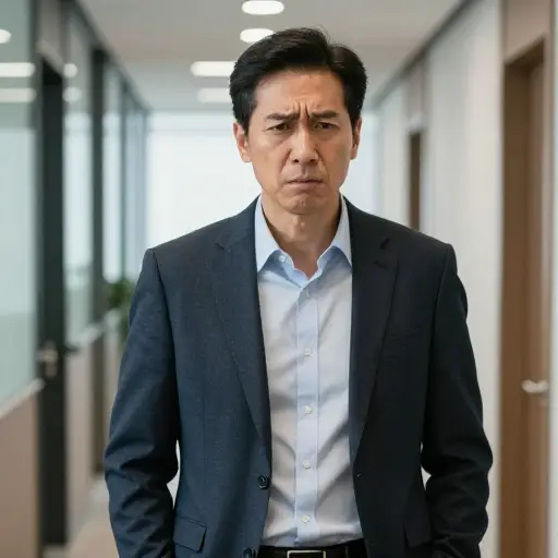“他们太不专业了，”他自言自语地低声说。