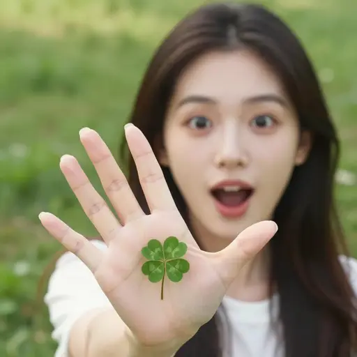 她运气这么好，真是令人难以置信。