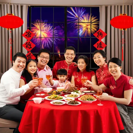我们每年都会庆祝春节，这是中国最重要的传统节日。