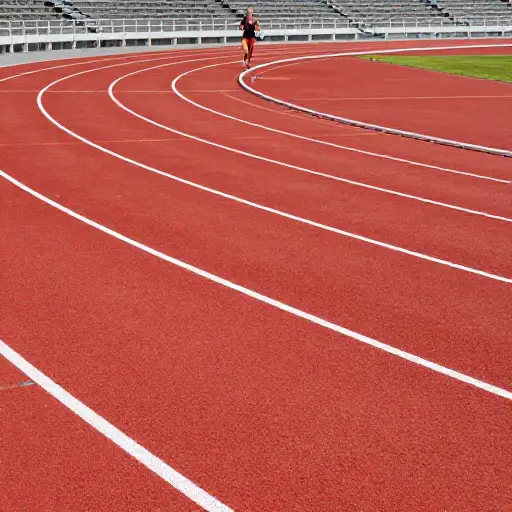 这条跑道一圈是400米，我需要跑两圈半才能完成一公里。