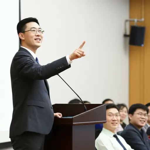 他的演讲简短有力，充满了机智的妙语。