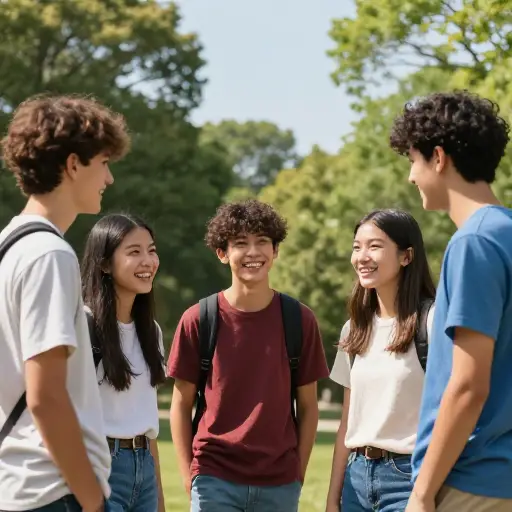 当你年轻时，你只想和同龄人在一起。