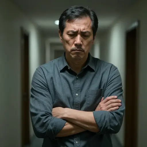 他是一个令人不快的人物。