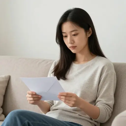 她对坏消息反应冷静。