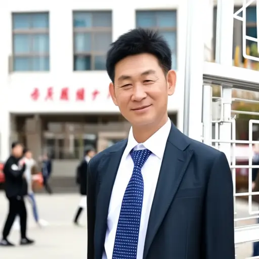 理查兹先生是我们学校的校长。