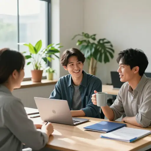 我喜欢这份工作，不仅因为薪水高，还因为同事们都很友善。
