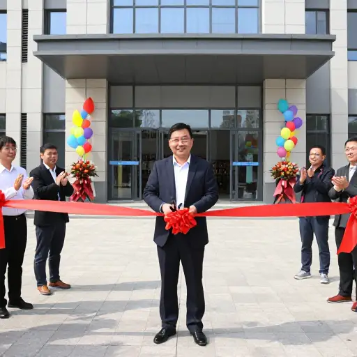 市长将为新建的图书馆举行开幕仪式。