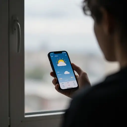 你能查一下明天的天气预报怎么说吗？