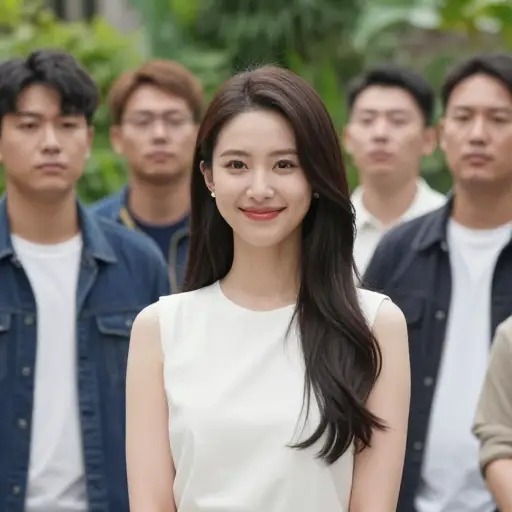 她甜美的笑容和优雅的举止总能诱惑男人为她倾倒。