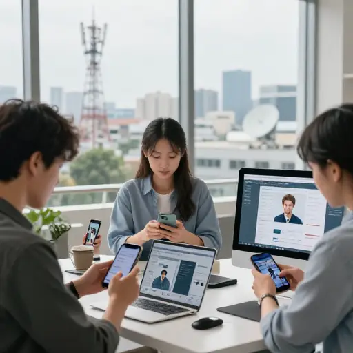 现代电信使得远距离发送和接收消息成为可能。
