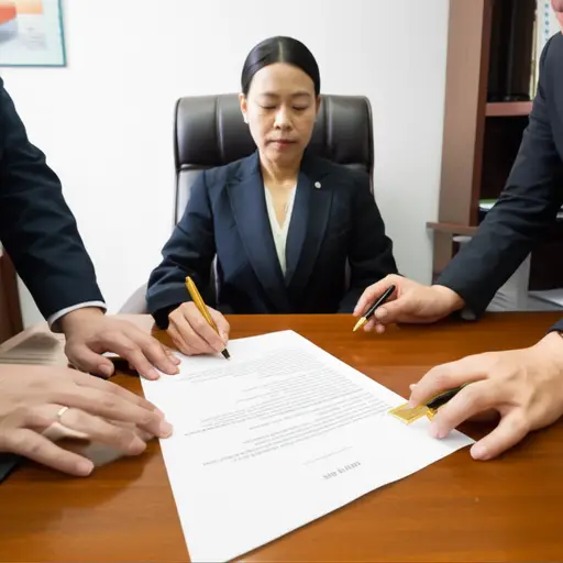 我们需要找一位公证人来见证这份遗嘱的签署。
