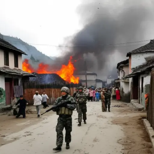 政府军被指控试图通过武力清洗该地区的少数民族。