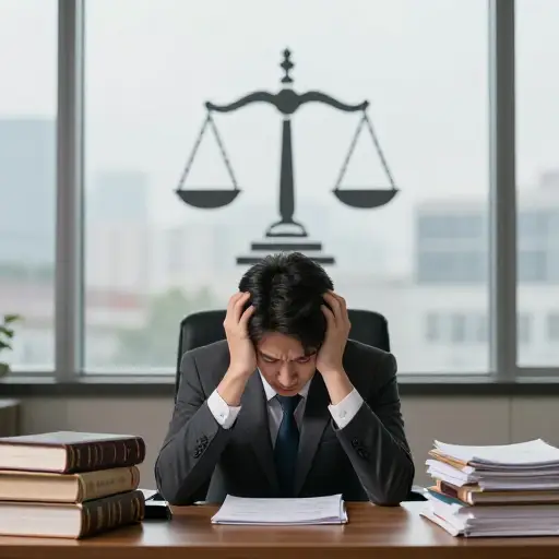 他意识到自己不是当律师的料。