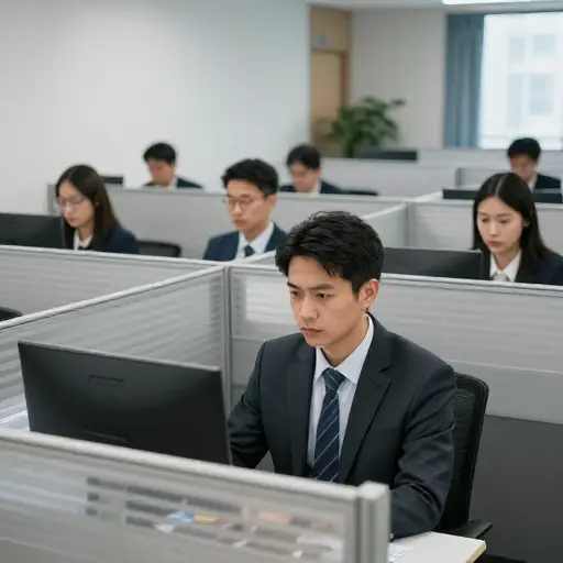 许多人觉得大公司的氛围很冷淡。