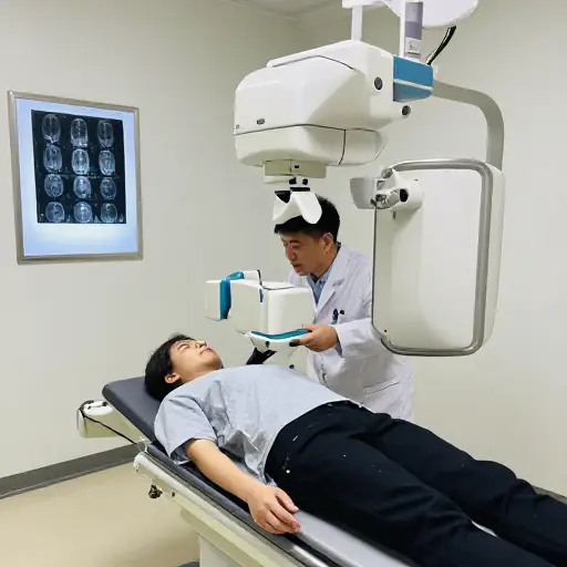 我们需要拍一张X光片来看看是不是骨折。