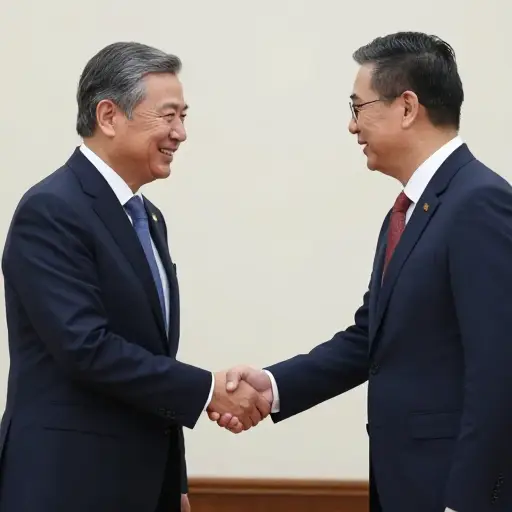 我见过总统——至少，他和我握过一次手。