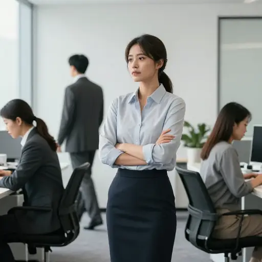她的傲慢态度让大家都不愿与她合作。