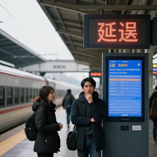 如果火车晚点，我们只能另找办法。