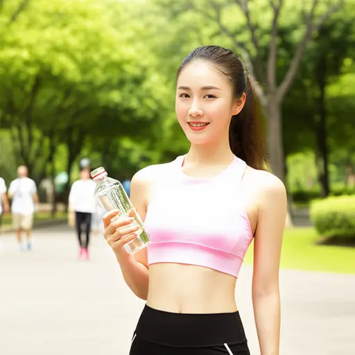 经过几个月的健康生活，她现在看起来气色很好。