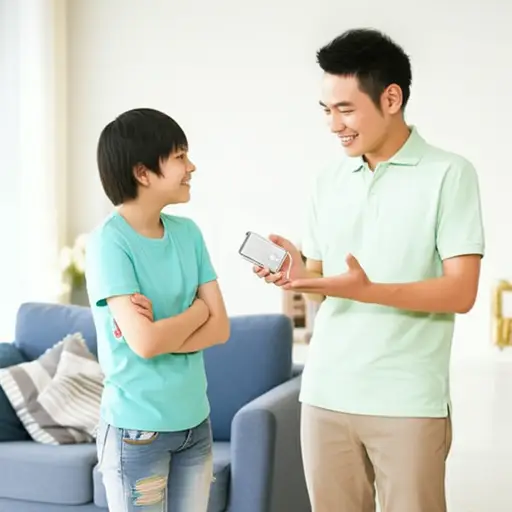 我哥哥把他的旧MP3播放器给了我。