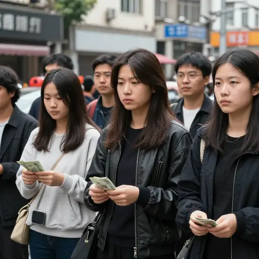 另一方面，有一些声音表达了对金钱的冷漠。