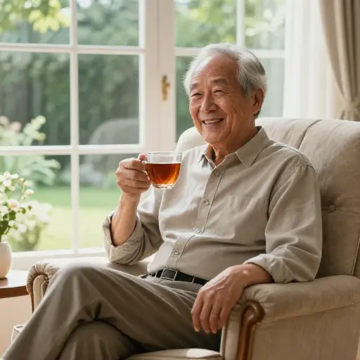 他有能力退休并在余生中舒适地生活。