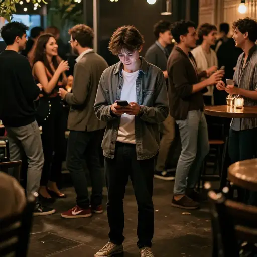 他的不合群行为使他难以维持友谊。