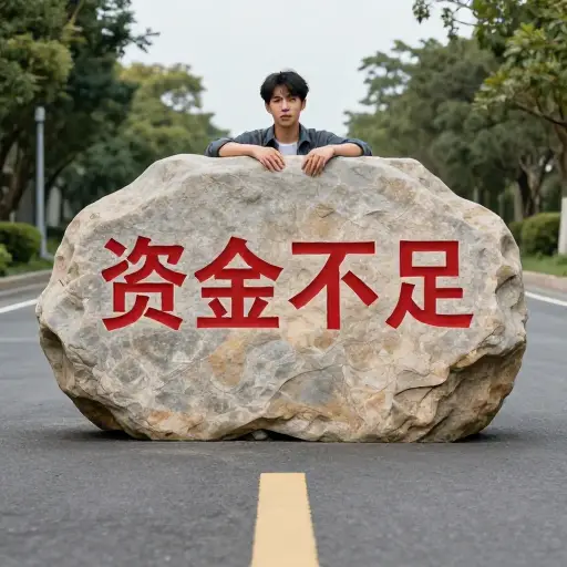 缺乏资金一直是主要的绊脚石。