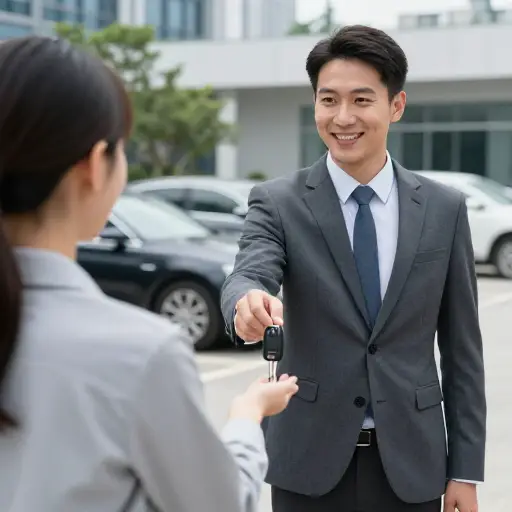 我的老板允许我周末使用公司的汽车。