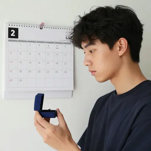 他去年打算结婚。