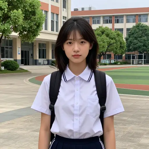 她现在上七年级。