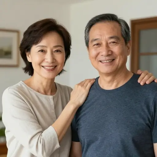 她对她29年前结婚的那个男人保护欲极强。