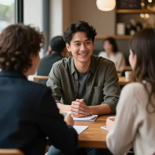 他从不因人们的背景而看不起他们。