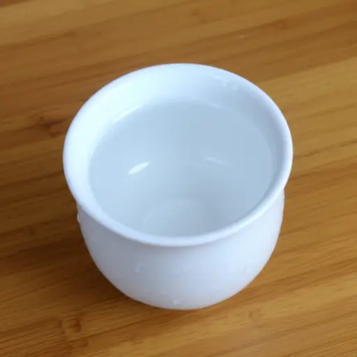 这个陶瓷容器是用来装水的。