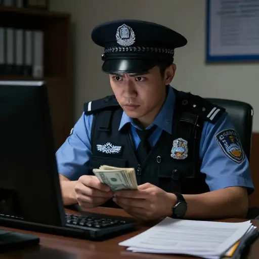 该评论揭露了警察部队中普遍的腐败现象。