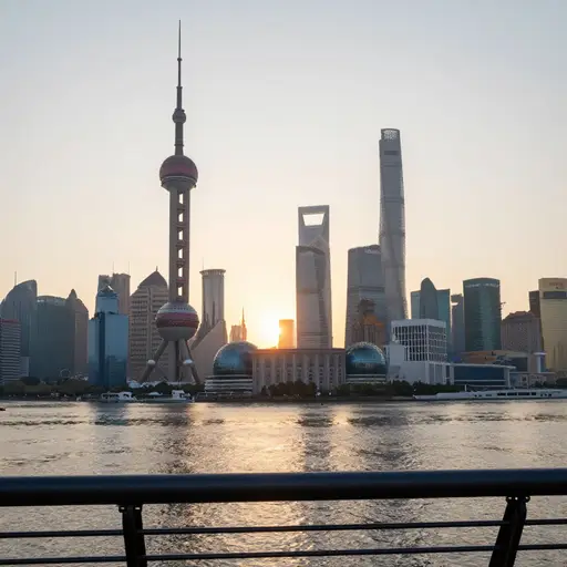 上海位于中国的东部。