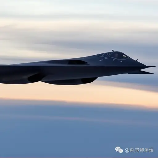这架轰炸机采用了先进的隐身技术以规避探测。