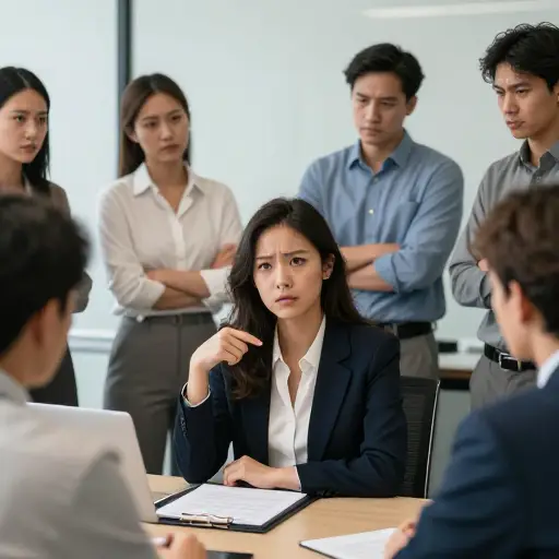 他们指责她有仇外心理。