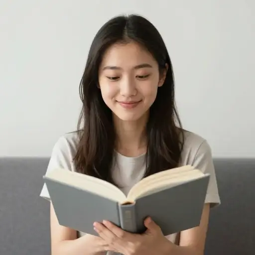 她同意借给我那本书。不过她还没给我。