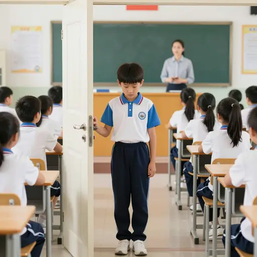 对不起，我迟到了。