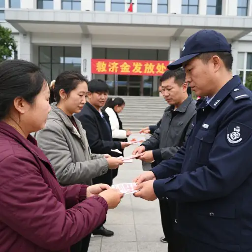 政府不得不发放数百万的救济金。