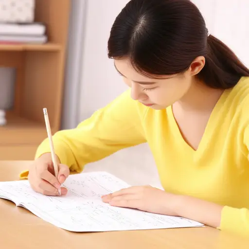 她的iq很高，能轻松解决复杂的数学题。