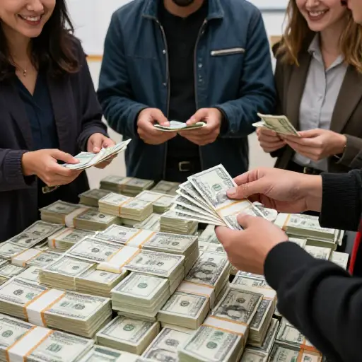 奖金将分给各位获胜者。