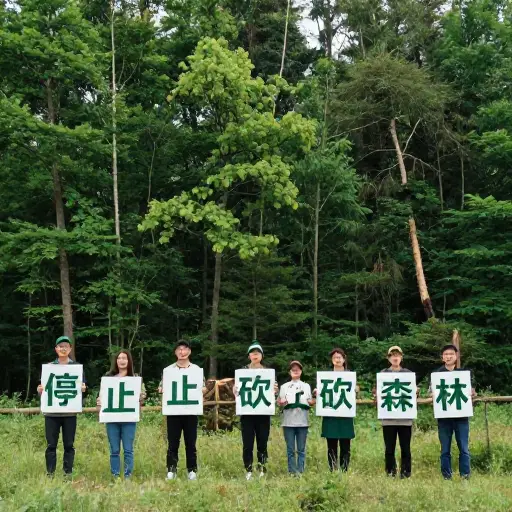 环保团体经常反对森林砍伐。